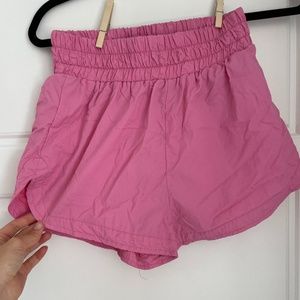 Pink Short Sports Shorts